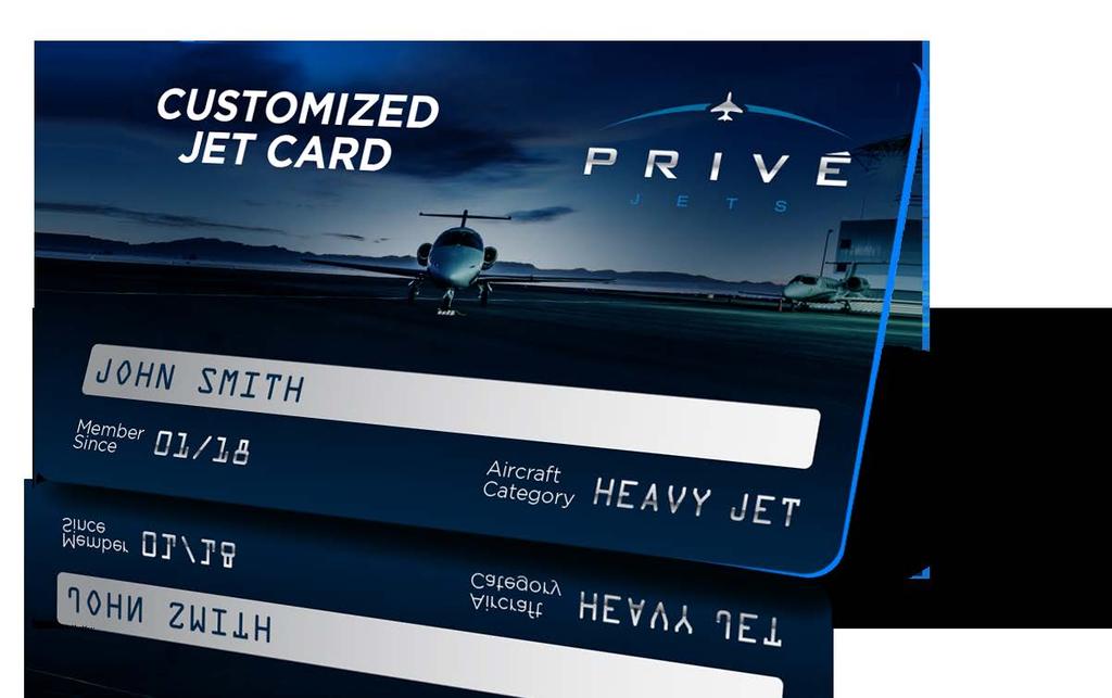 The Customized Jet Card grants access to potentially lower rates in comparison to traditional hourly jet cards, which makes it ideal for clients who fly the same route