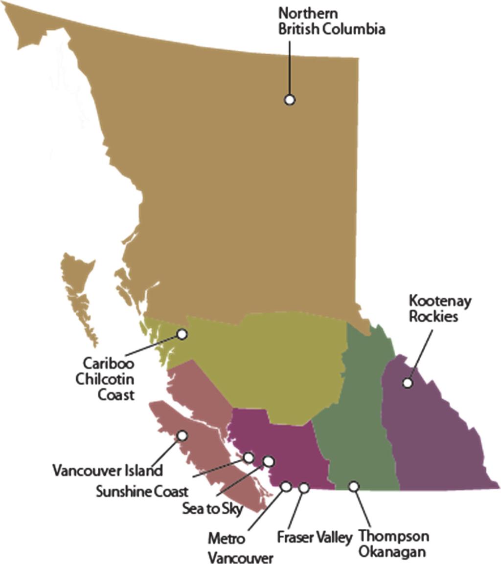 APPENDIX 4: BC Regional Indigenous Tourism Operators The following illustrates
