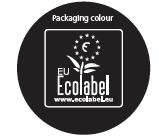 - EU ECOLABEL BLUE: Use for the Ecolabel text, stars and borders - Pantone 279 C - RGB colour codes: R 42 / G 99 / B 155 - CMYK colour codes: C 87% / M 58% / Y 16% /K 2% Examples of proper and
