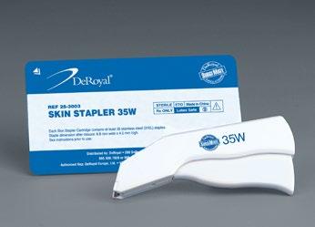 convenient aseptic staple removal, including alcohol prep pad and 2" x 2" gauze Sterile TSR-1 Skin Staple Remover 12 Pks/Bx, 2 Bxs/Cs * Aplicare is a registered trademark of