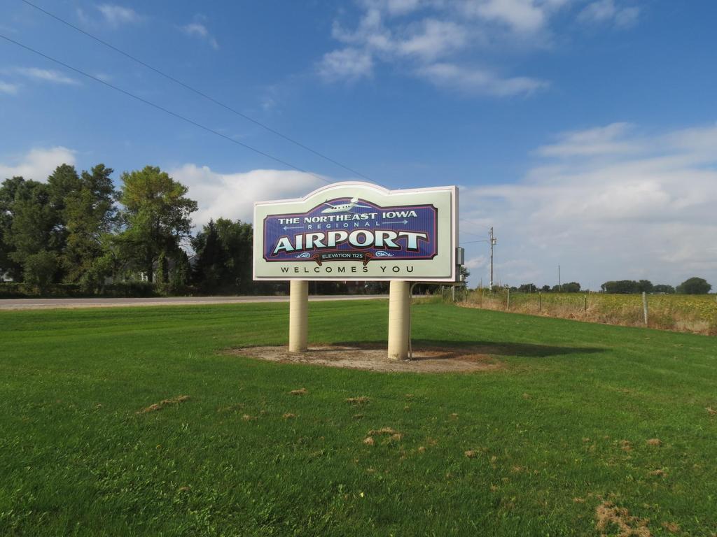 Northeast Iowa Regional Airport (formerly Charles City Municipal) Security lighting 2018 Construct hanager, paving improvements Apron reconstruction-phase II 2017 Replace REILS, security lighting