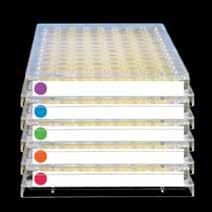 Seal both tabs to the plate or remove one tab and insert it into a laboratory notebook. Non-pierceable polyester. Ideal for ELISA/EIA, short term storage, or incubations. For -40 C to 120 C.