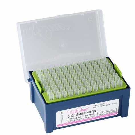 Pipette Tips Introducing easy volume identification by color Ecodesign - refill, reuse, and recycle Pure - no clarifiers or processing