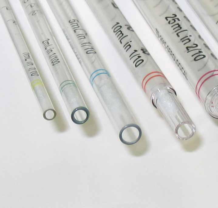 Liquid Handling and Sample Prep 5 ml 1022-0600 5 ml Pipette Tips Graduated every 0.5 ml from 1-5 ml. RNase, DNase, and DNA free. Sterile tips are also non-pyrogenic.