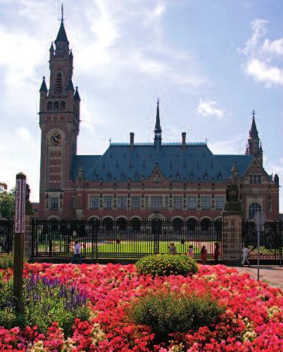 Enjoy a guided tour of the home of the International Court of Justice at the renowned Peace Palace in he Hague.