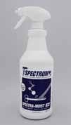 area with a wipe until no stain is visible Non-toxic, non-hazardous Spectra-Wipes clean and polish ORDER # SS10 1 dispenser (20 towelettes) SPECTRA-MOIST EZ Ready-to-use instrument wetting agent and