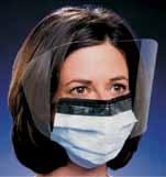 Face Shield Foam Face Shield Antimicrobial frames for added protection against bacteria Product # Description Qty per pkg.
