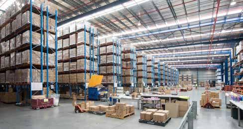 + + Fully racked 2,866 sqm warehouse +