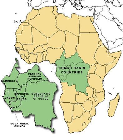 Congo River Basin Landform Congo Basin Basin: a flat region surrounded by higher land such as mountains and