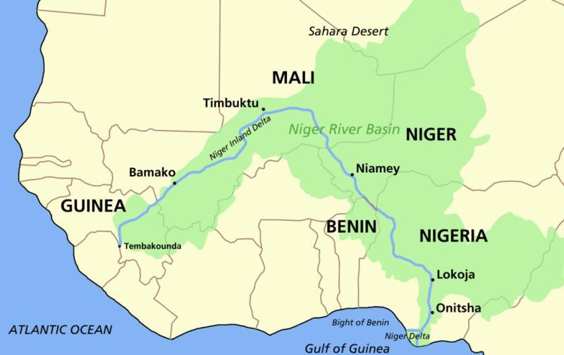 Rivers of the Western African Region: The Niger River Region s most important river