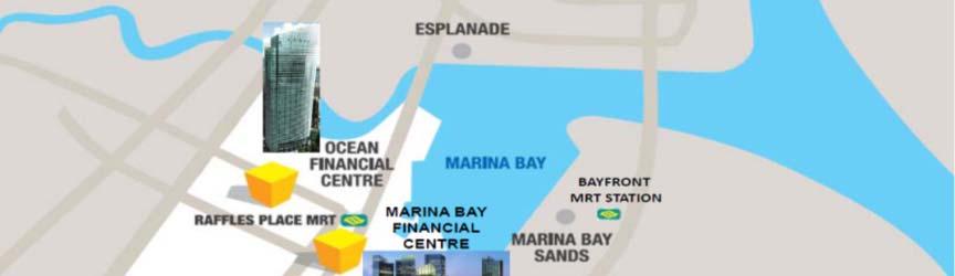 Strategic Location in CBD and Marina Bay Area Close proximity to MRT