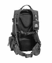 Weight: 930 g MOLLE: Front Pack Straps: Terraced overlay pack straps. Back Ventilation: High density mesh and padding with ventilation. Waist Strap: Removable waist strap.