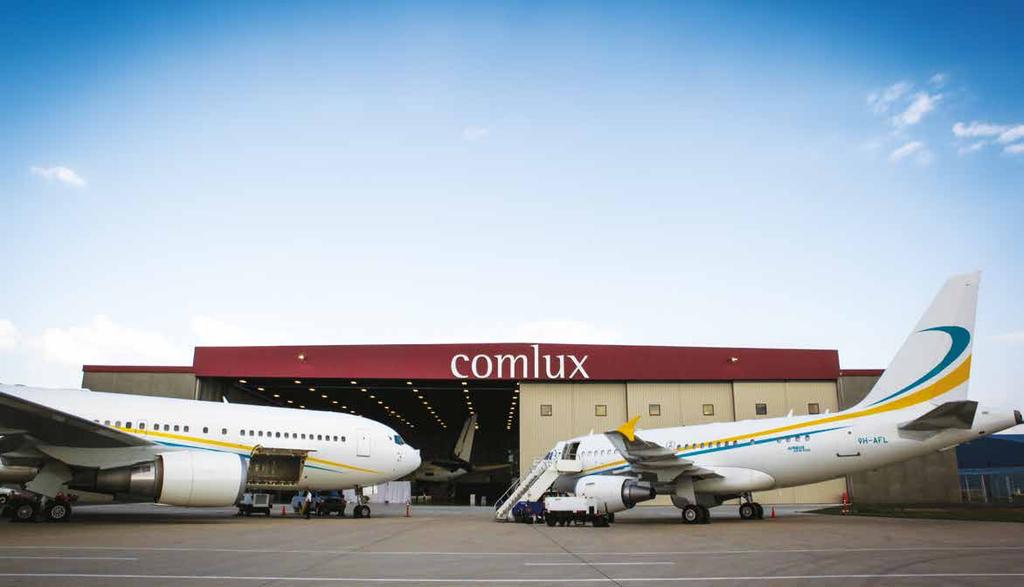 Comlux Completion expands its facilities for wide body aircraft market Comlux Completion recently completed a hangar expansion at the