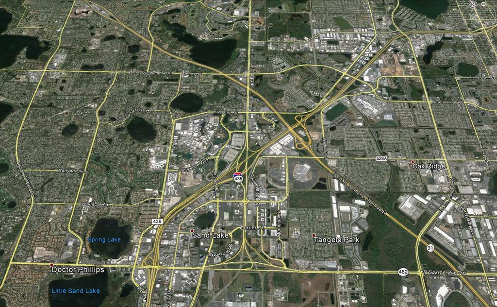 Williamsburg Road Projects Sand Lake Road Orange County and FDOT Projects FDOT Portion Cost: