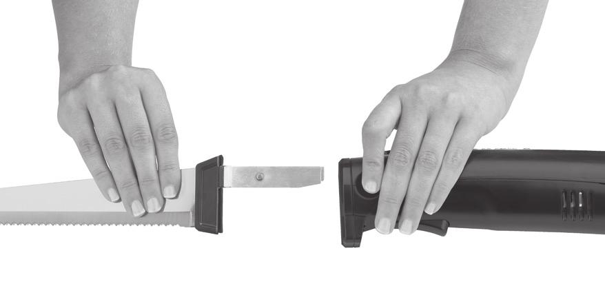 operating the knife, as blades are designed to move back and forth.