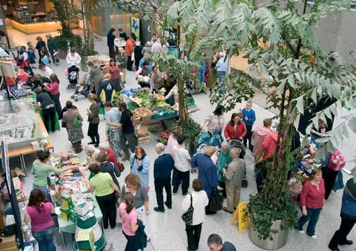 Groups such as Eco Shop from Wicklow took part in the Harvest Market along with many voluntary and community groups from the area, including Sillogue ECO, Ballymun Youthreach Framing Craft