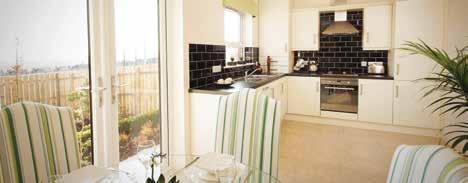 THE DETAILS Specification of contents KITCHEN Choice of kitchen doors, work top colours and handles Integrated electrical appliances to include gas hob & electric single oven, extractor unit, fridge