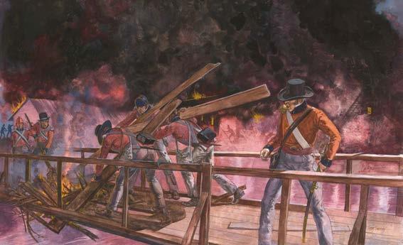 Four skirmishes occurred in Calvert County during the War of 1812.