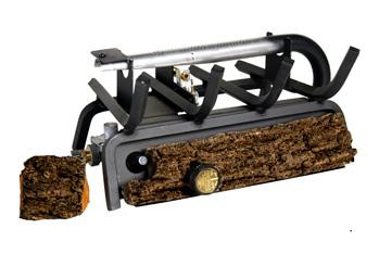 G8E SERIES Ideal for smaller fireplaces, the Valley Oak logs are featured on the G8E Vent-Free burner system.