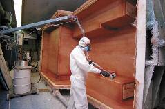 STEP 1 STEP 3 After a layer of Gelcoat is applied to the interior of the mold, a