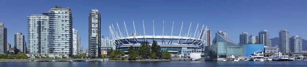 OUR WORLD-CLASS FACILITIES BC PLACE BC Place is an architectural signature for the Province and the largest sports, exhibition and entertainment venue of its kind in British Columbia.