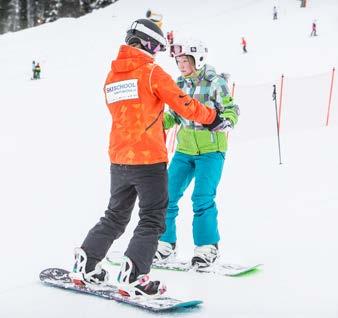 DOWNHILL SKIING, SNOWBOARDING AND CROSS- COUNTRY SKIING LESSONS Arranged by