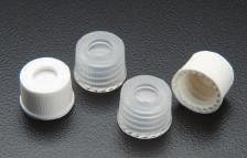 Vista Vials, 12x32mm, Patented Vials The Vista Vial Series is a two part design solution combining a glass base with a polyethylene top just snap the two pieces into place.