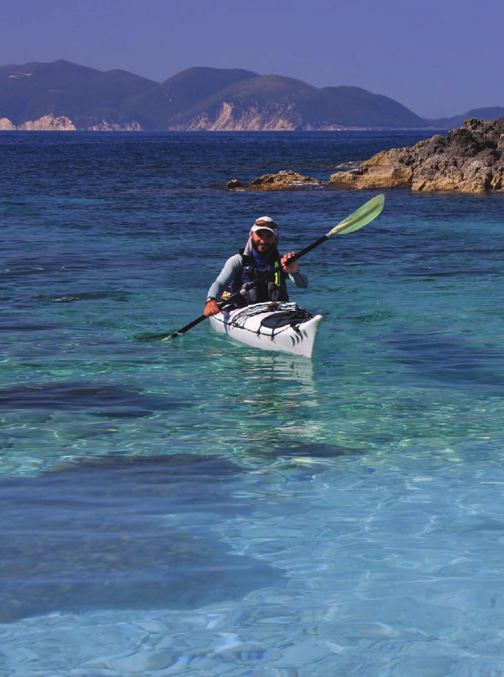 Sea kayaking - International Surf kayaking courses Expeditions - Journey into the wilderness Greece Sea Kayaking Expedition - 7days The island of Kefalonia lies in the Ionian Sea off the west coast