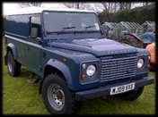 from North Cornwall closely followed by the 09 Landrover up from