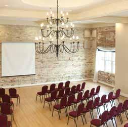 systems, perfect for guest speakers. Concessions and catering available.