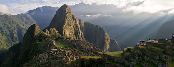Photo: Overlooking Machu Picchu Sanctuary DAY 7 Visit Machu Picchu Sanctuary and Return to Cusco After a very early breakfast at the hotel, we walk to the bus station for the 30-minute ride up to