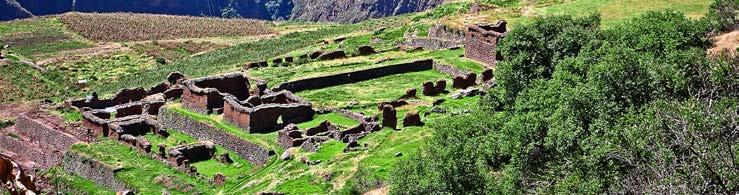 7 DAYS / 6 NIGHTS ITINERARY DAY 1 Sacred Valley: Explore Chinchero and Huchuyqosqo Photo: Temple complex at Huchuyqosqo After an early breakfast, we depart Cusco for the village of Chinchero, where