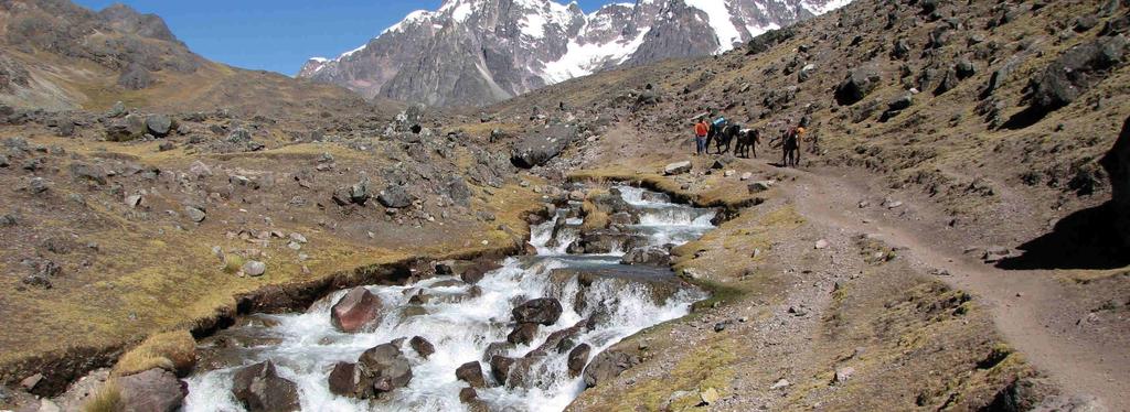 2. TOUR INCLUSIONS AND EXCLUSIONS LARES TREK (6DAYS/5NIGHTS) Key Inclusions: A Lares Trek pre night briefing Pick-up from your hotel, private bus to Lares All camping and cooking equipment including