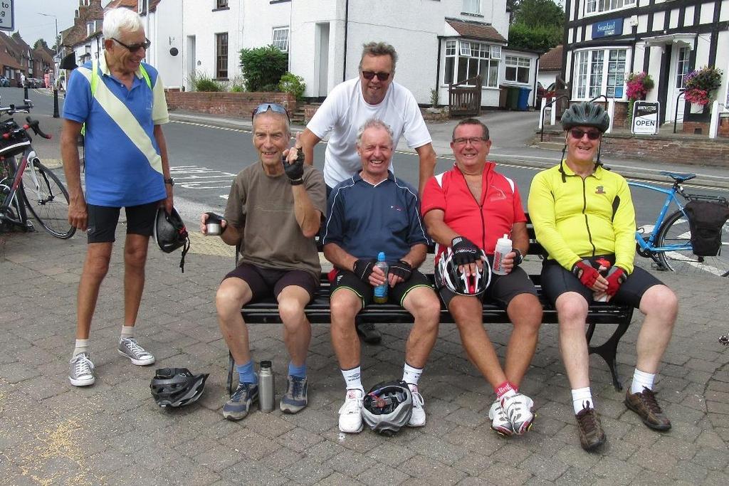 Twelve go on an Adventure to the South an account of a ride after Enid Blyton Friday 3 rd August 2018 Distance 37.