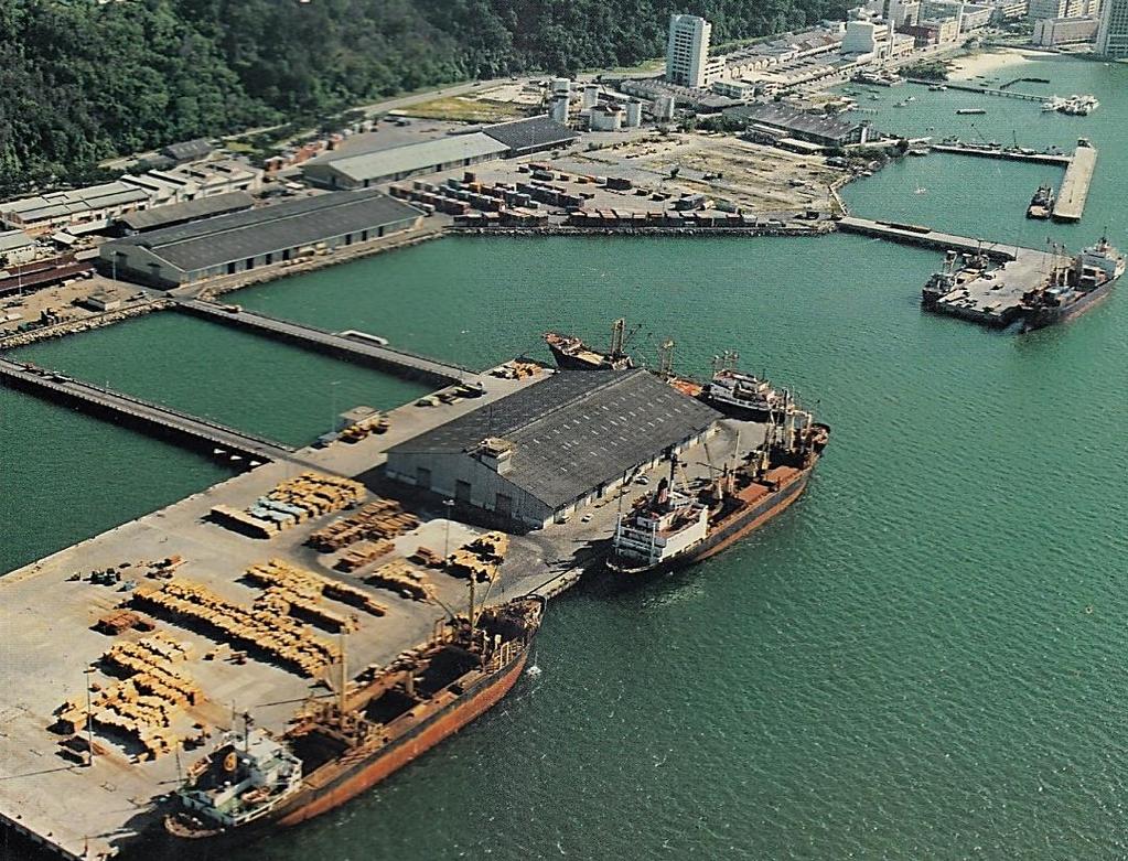 Kota Kinabalu Port in 1985 KOTA