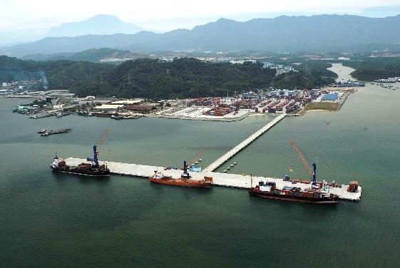 Eventual Relocation of Port Operation Construction of KK
