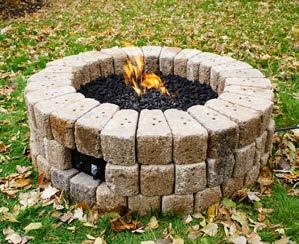 The 38 DIY Fire Burner Kit can be used to