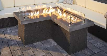 CUSTOM FIRE PIT TABLES Customize many of our standard fire pit tables or