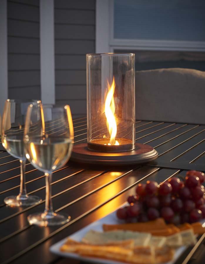 intrigue collection Create instant ambiance anywhere, any time with a UL listed spinning Venturi