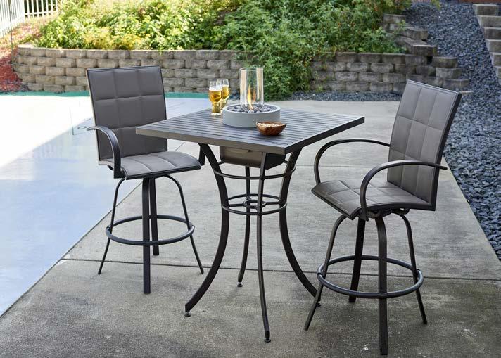 cove intrigue tabletop outdoor lantern Spinning Venturi flame designed to fit any table with an umbrella hole from 1.