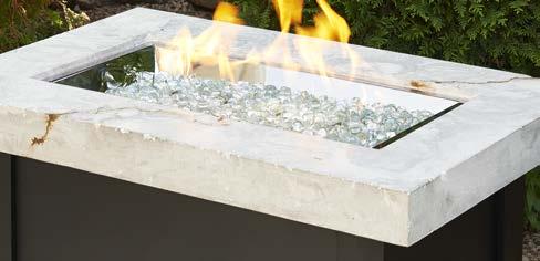 Untempered glass or glass that has not been heat treated can eplode when it reaches high temperatures