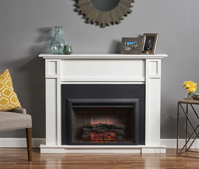 electric fireplace inserts Zero Clearance Insert with 36 Surround and Heritage Cabinet GI-32-ZC with IS-36-ZC and HTG-W Optional black bottom 4 trim surround piece available for finishing