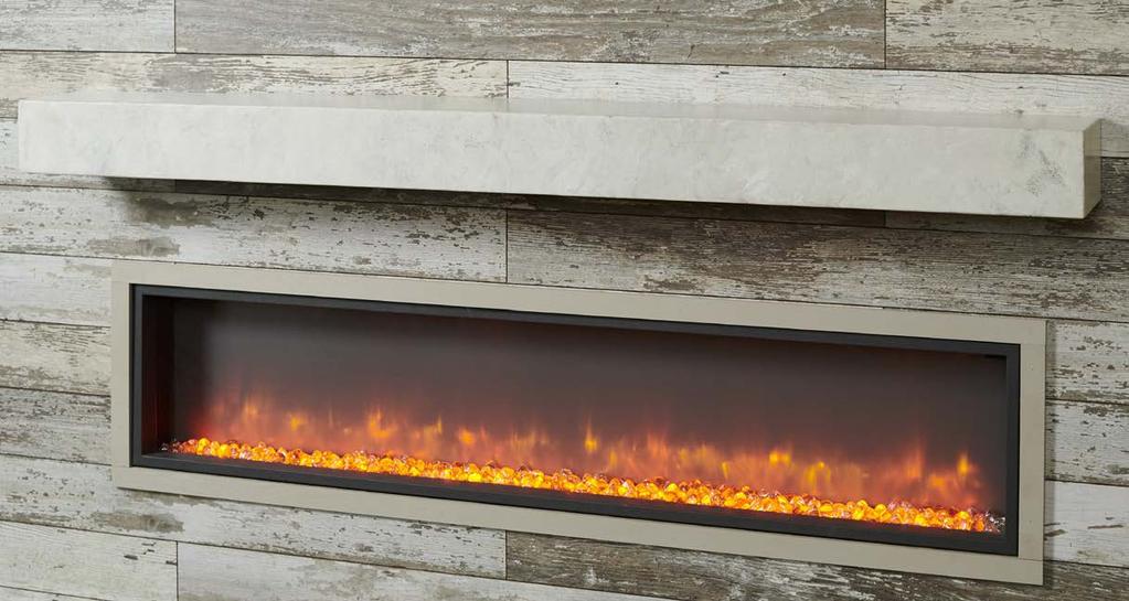 non-combustible supercast mantels White Onyx 72