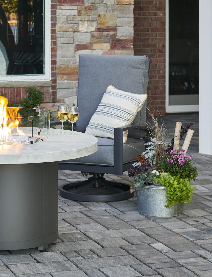 GAS FIRE PIT TABLES LINEAR 10