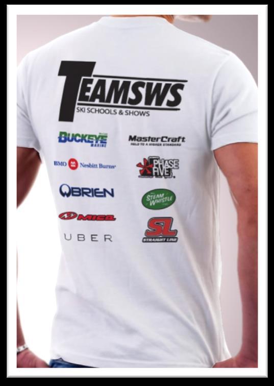 Sponsorship Be Part of Team SWS Summer Water Sports is