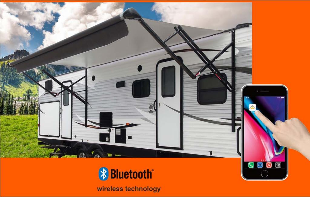 FOR CAREFREE 12V MOTORIZED AWNINGS EQUIPPED WITH CAREFREE S BT12 WIRELESS AWNING CONTROL SYSTEM Read this manual before installing or using this product.