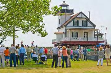 All those involved over the years with helping to save, move, and restore the Roanoke River Lighthouse, especially the volunteers, are to be commended for their years of dedication to