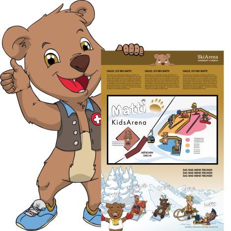 offers with bus and ski pass Animation at KidsArena at