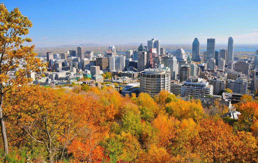 UNIVERSITY OF REDLANDS CANADA AND NEW ENGLAND FALL FOLIAGE 2019 Your Canada and New England Fall Foliage adventure will begin with two nights in Montreal; the embarkation point of your boutique