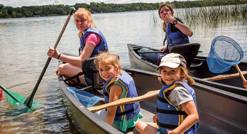A daylong adventure on Centerville Lake will test the skills they ve been working on all week.